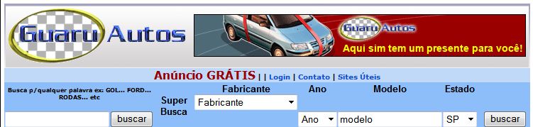 Veiculos Novos e Usados em Guarulhos - Compra e Venda - Anuncios Gratis para particulares